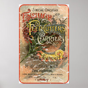 Poster H.M. Smith & Co.-1887 - en détresse
