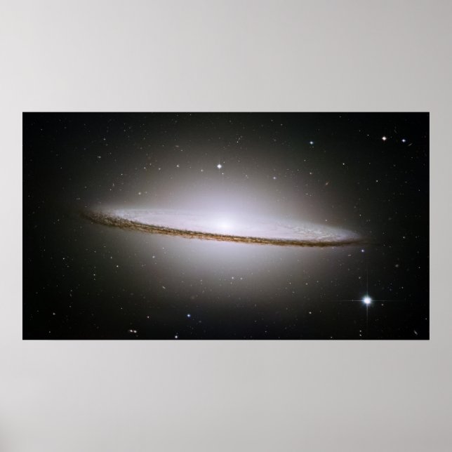 Poster H Majestic Sombrero Galaxy M104 (Devant)