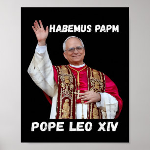 Poster Habemus Papam Pape Leo Xiv _9