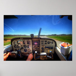 Poster Habitacle de Skyhawk dans HDR