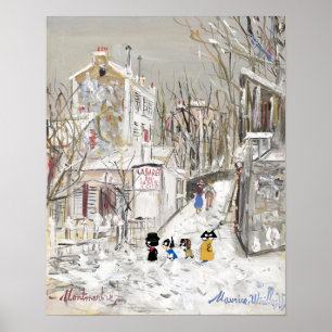 Poster Habitués de Le Lapin Agile es Ses