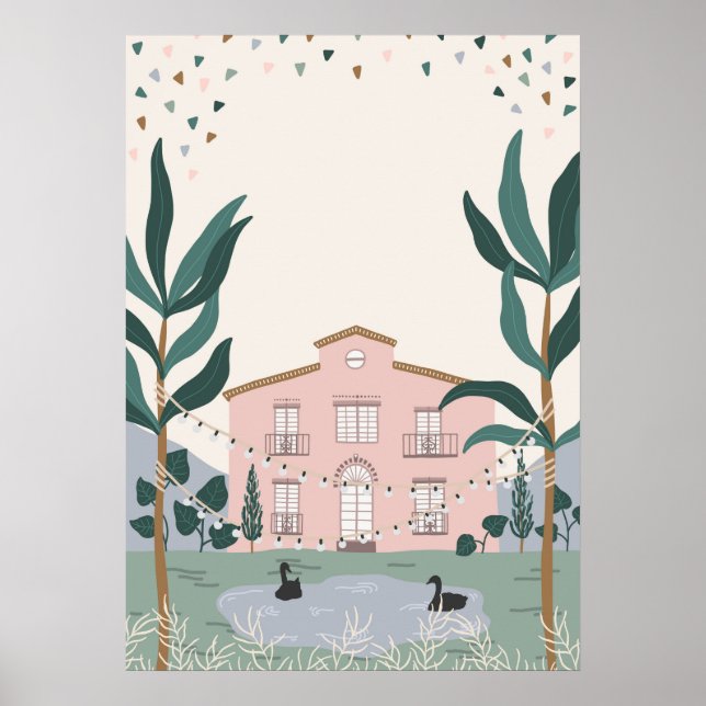 Poster Hacienda (Devant)