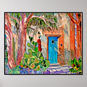 Poster Hacienda du Nouveau-Mexique