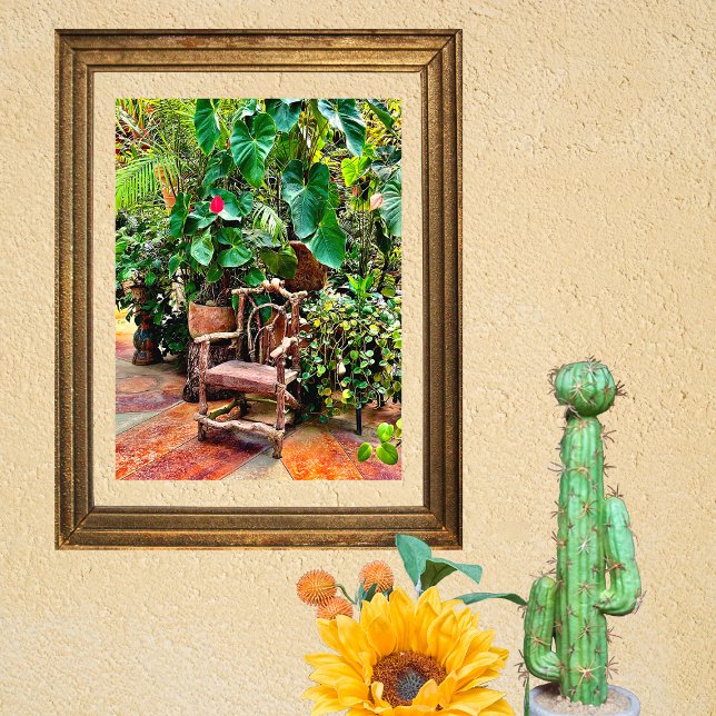 Poster Hacienda Garden Chair (Créateur téléchargé)