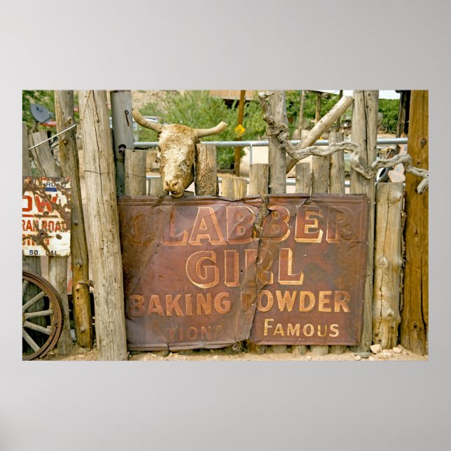 Poster Hackberry General Store, Route 66 Imprimer (Devant)