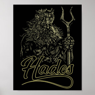 Poster Hadès Grec Dieu _ Héros Costume Entraînement Dieu