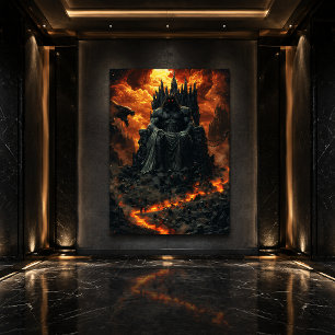 Poster Hadès, Roi des Enfers - Dieu sombre du Feu
