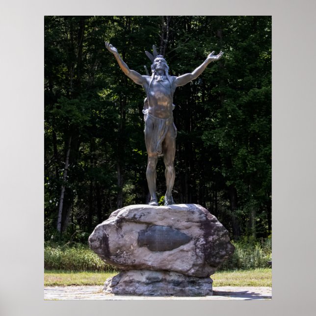 Poster Hail to the Sunrise Statue (Devant)