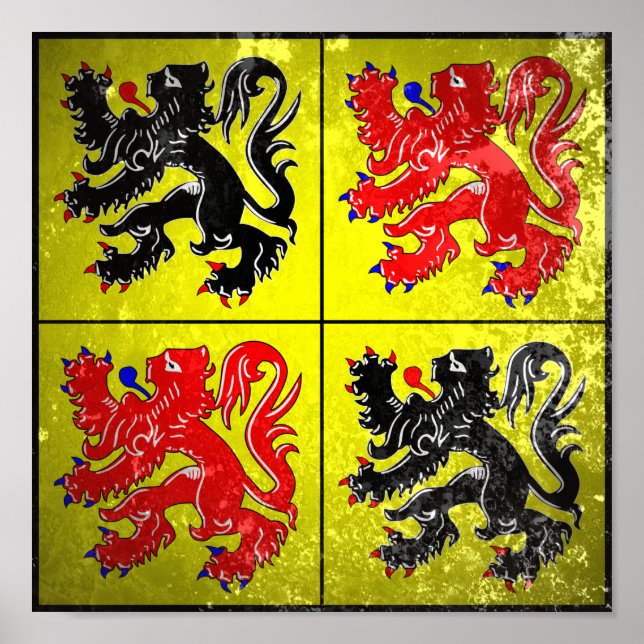 Poster Hainaut (Devant)