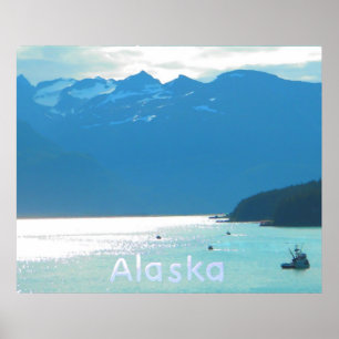 Poster Haines Blue