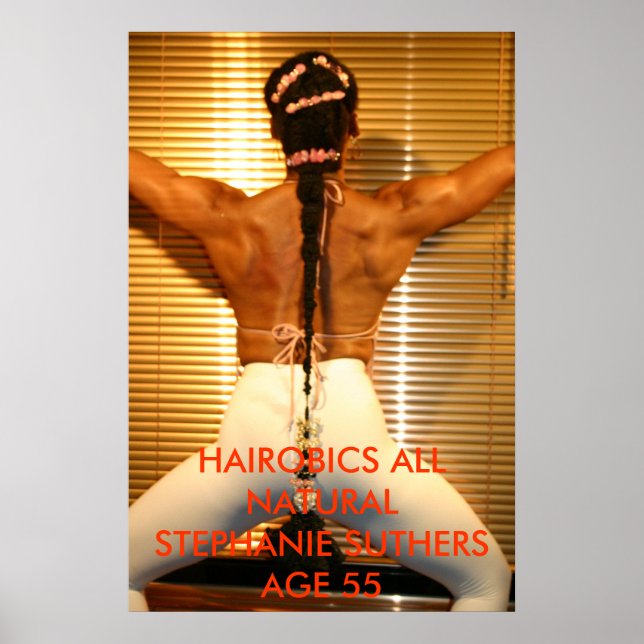 POSTER HAÏROBICS TOUS NATURAUX (Devant)
