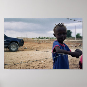 Poster Haitian Girl in the Dominican Republic