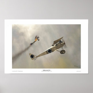 Poster Halberstadt D.III