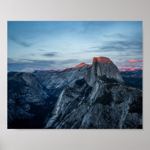 Poster Half Dome au coucher du soleil - Yosemite Photogra