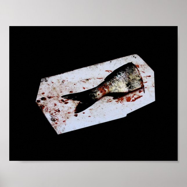 Poster Half Fish (Devant)