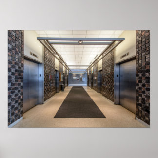 Poster Hall d'ascenseur