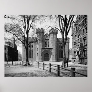 Poster Hall des diplômés (Université de Yale)