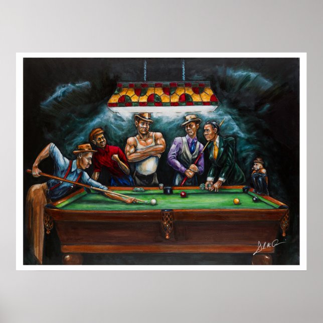 Poster Hall du billard principal (Devant)