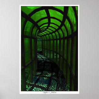 Poster Hall en verre