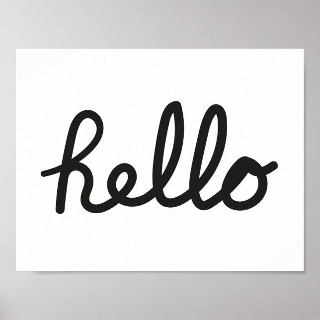 Poster Hallo (Devant)