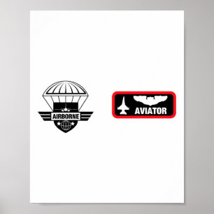Poster Halloween Costu, Pilote Aviateur Militaire Aviateu