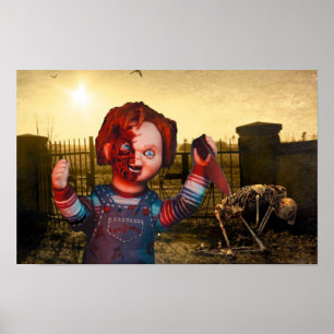 Poster Halloween effrayant.