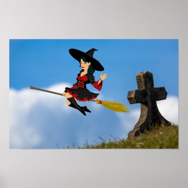 Poster Halloween éffrayant. (Devant)