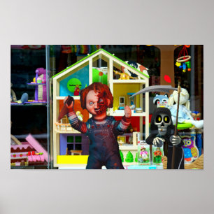 Poster Halloween effrayant.