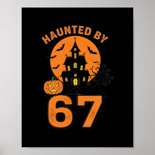Poster Halloween effrayant 67 Six Seven Meme 1 (1)