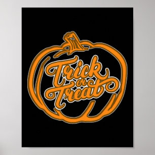 Poster Halloween effrayant Et Drôle 1