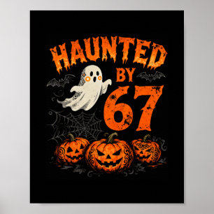 Poster Halloween effrayant six sept numéro Gen Alpha argo
