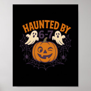 Poster Halloween ensorcelé Ensorcelé 67 Numéro 67 Six Sep