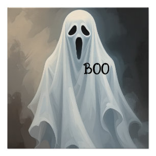 Poster Halloween Ghost