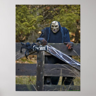 Poster Halloween Goblin Portrait - Beaux-Arts