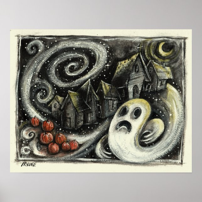 Poster Hallowe'en Night (Devant)