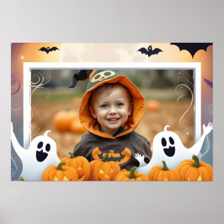 Poster Halloween print for your favorite photo