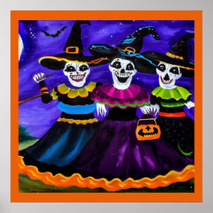 Poster Halloween - Sorcières 2