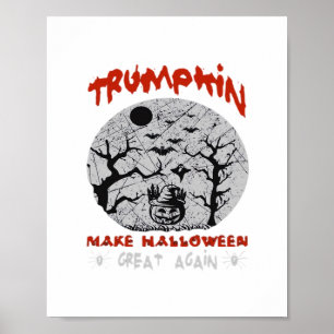 Poster Halloween Trumpkin