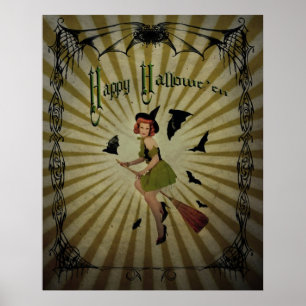 Poster Halloween vintage -