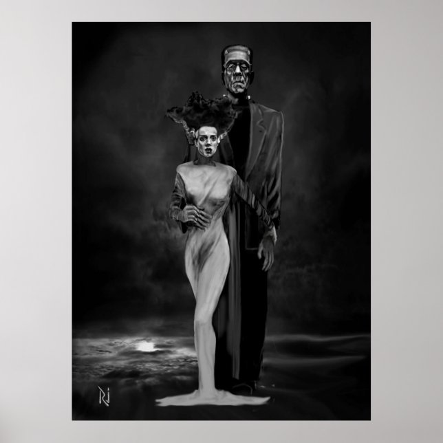 POSTER HALLOWEEN VOGUE (Devant)