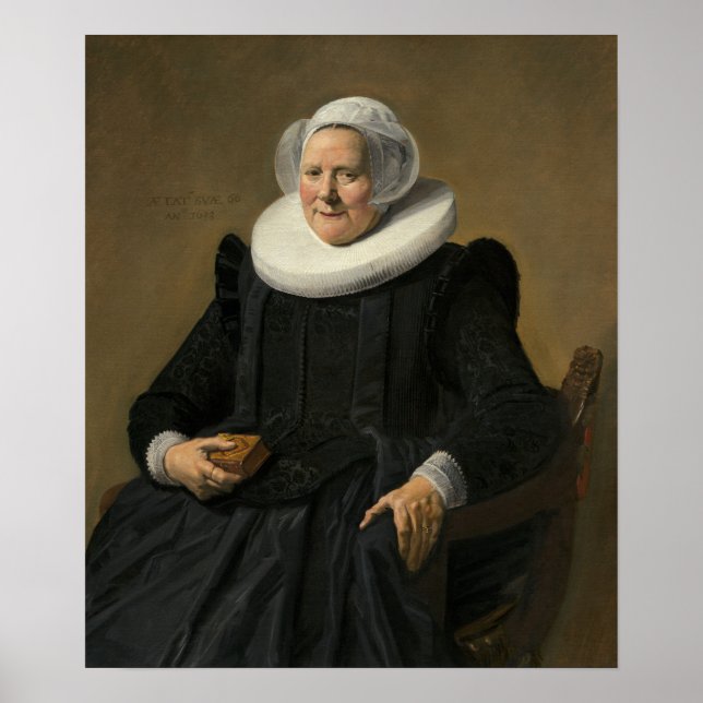 Poster Hals - Dame âgée (Devant)
