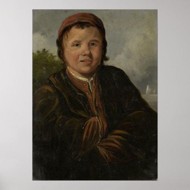 Poster Hals - Garçon de pêche (Devant)