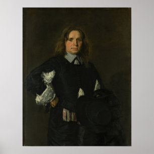Poster Hals - Portrait d'un homme