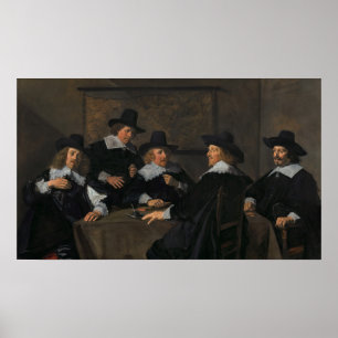 Poster Hals - Régents du Grand ou Hôpital Sainte Elisabet
