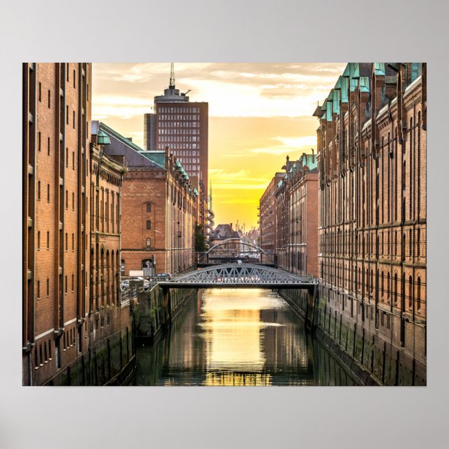 Poster Hambourg (Devant)