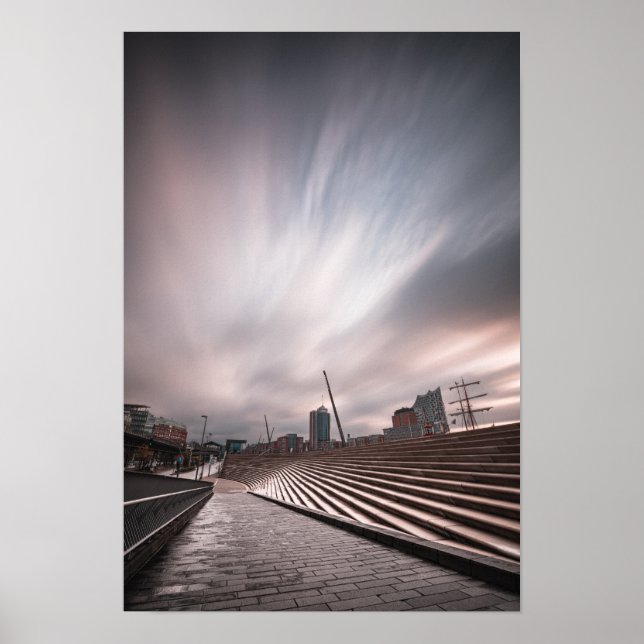 Poster Hambourg Allemagne (Devant)