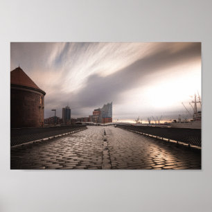 Poster Hambourg Allemagne