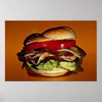 Hamburger délicieux pour les gourmets