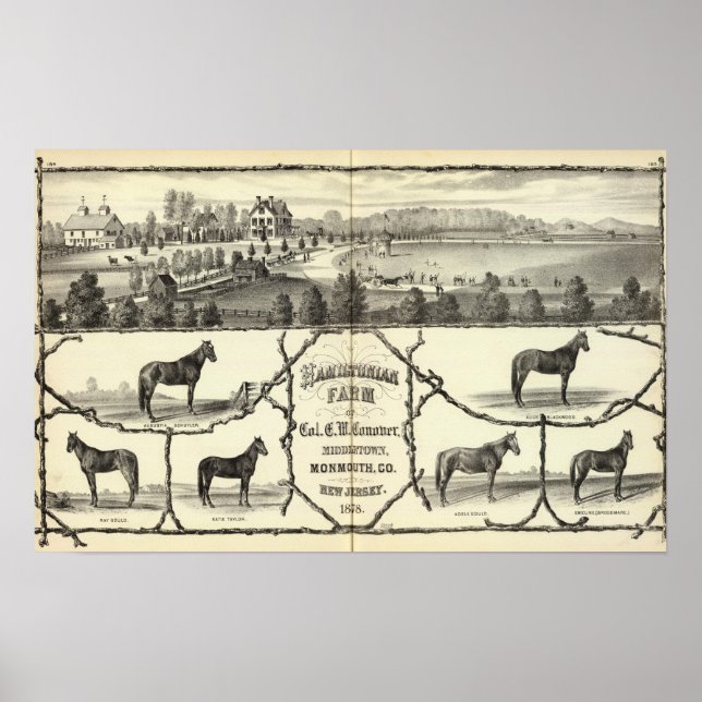 Poster Hamiltonian Farm in Middletown, NJ (Devant)