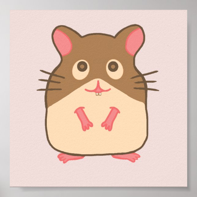Poster Hammy Hamster (Devant)